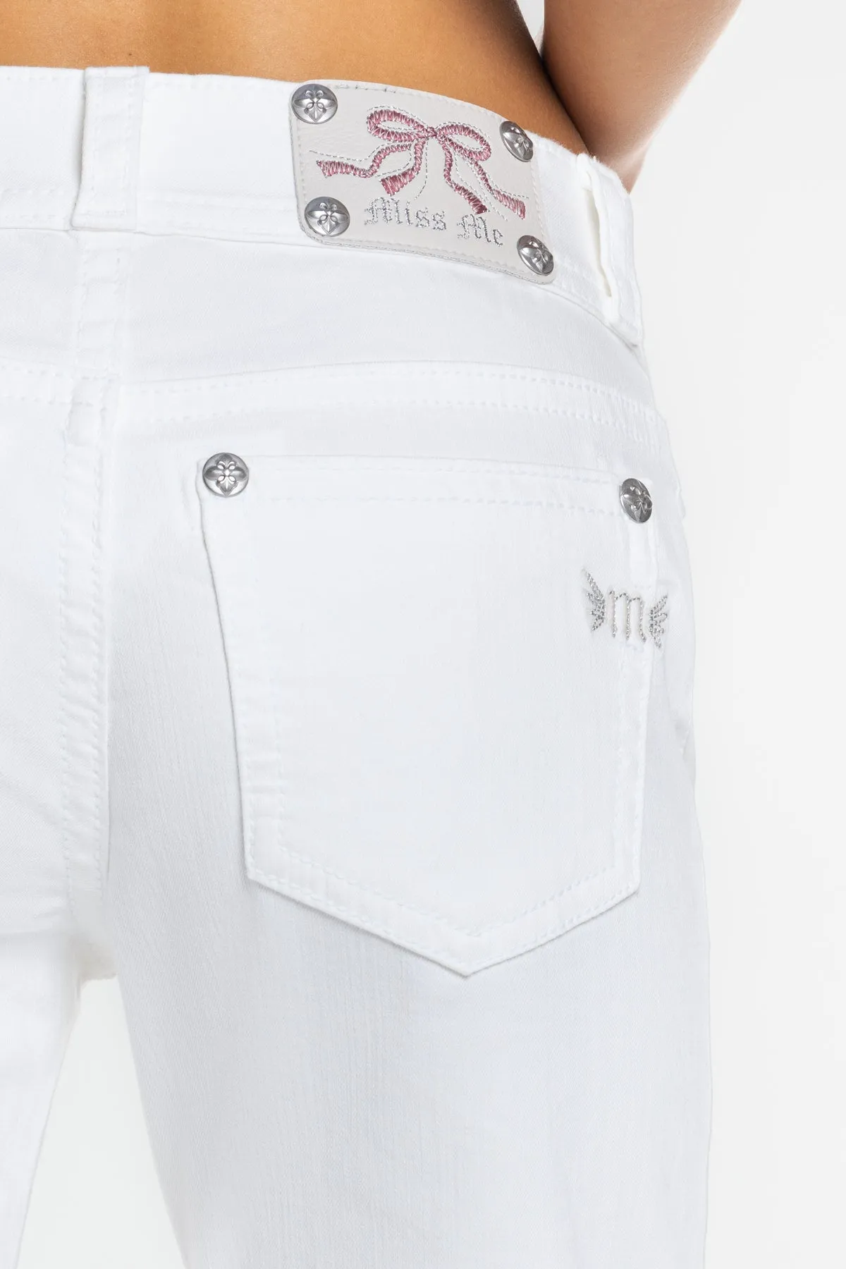 Heavenly Roselle Slim Wide sold by Miss Me product image thumbnail 4