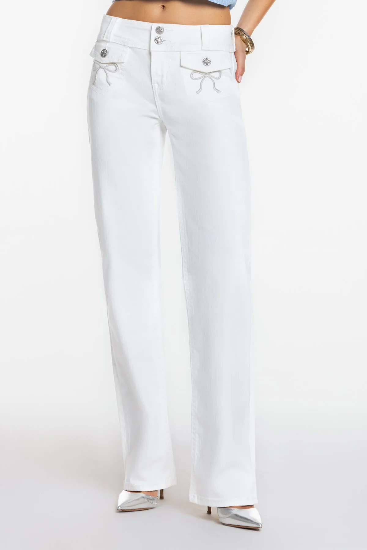 Heavenly Roselle Slim Wide sold by Miss Me product image thumbnail 2