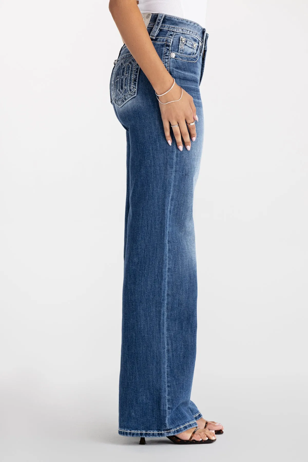 Gone Rogue Wide Leg sold by Miss Me product image thumbnail 5