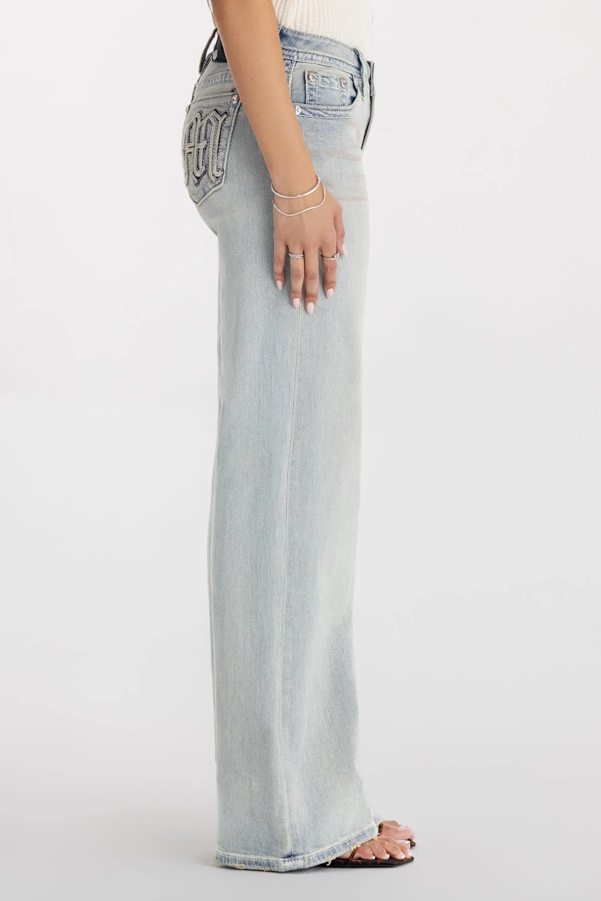 Gone Blush Wide Leg sold by Miss Me product image thumbnail 5