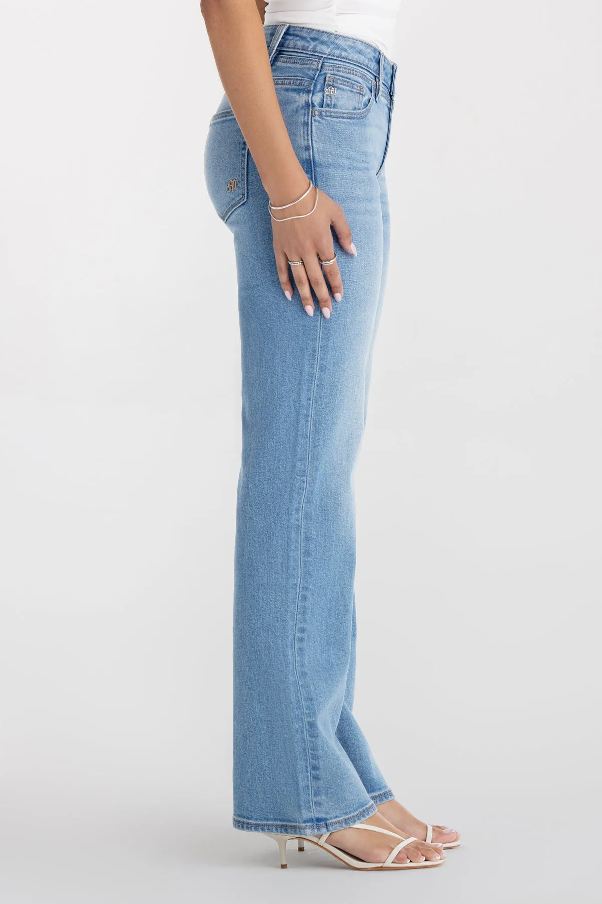 Azurine Slim Wide sold by Miss Me product image thumbnail 5