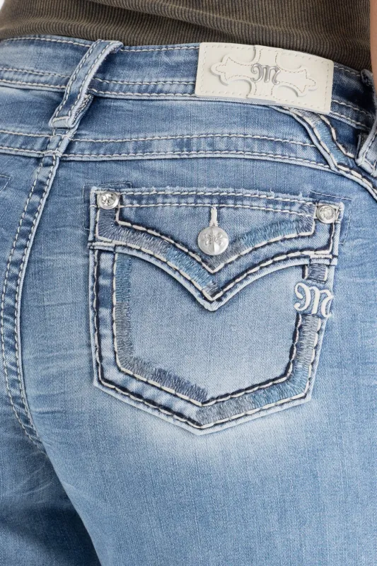 Naia Blu Stitched Wide Leg sold by Miss Me