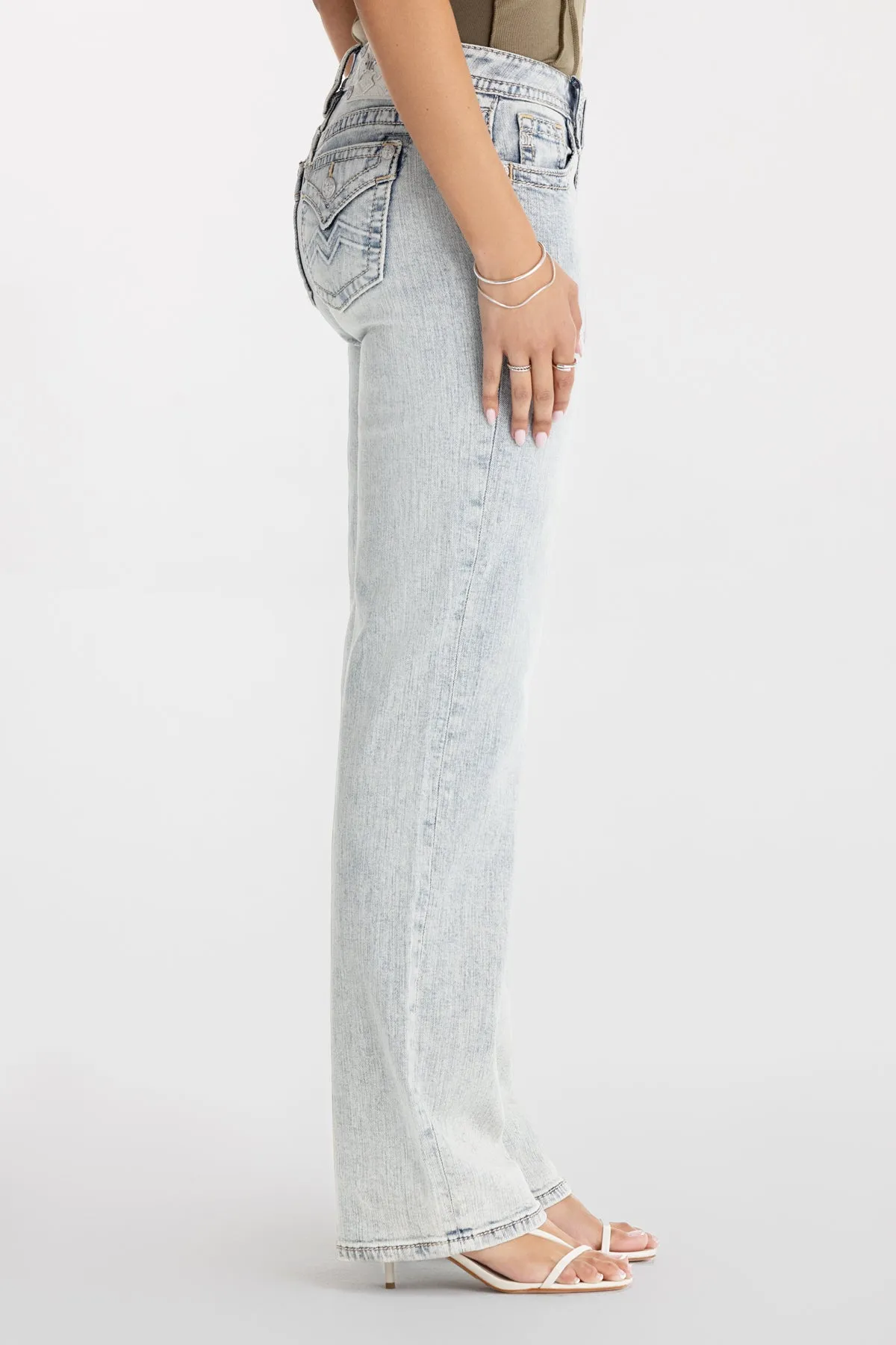 Aliyah Low Rise Slim Wide sold by Miss Me product image thumbnail 3