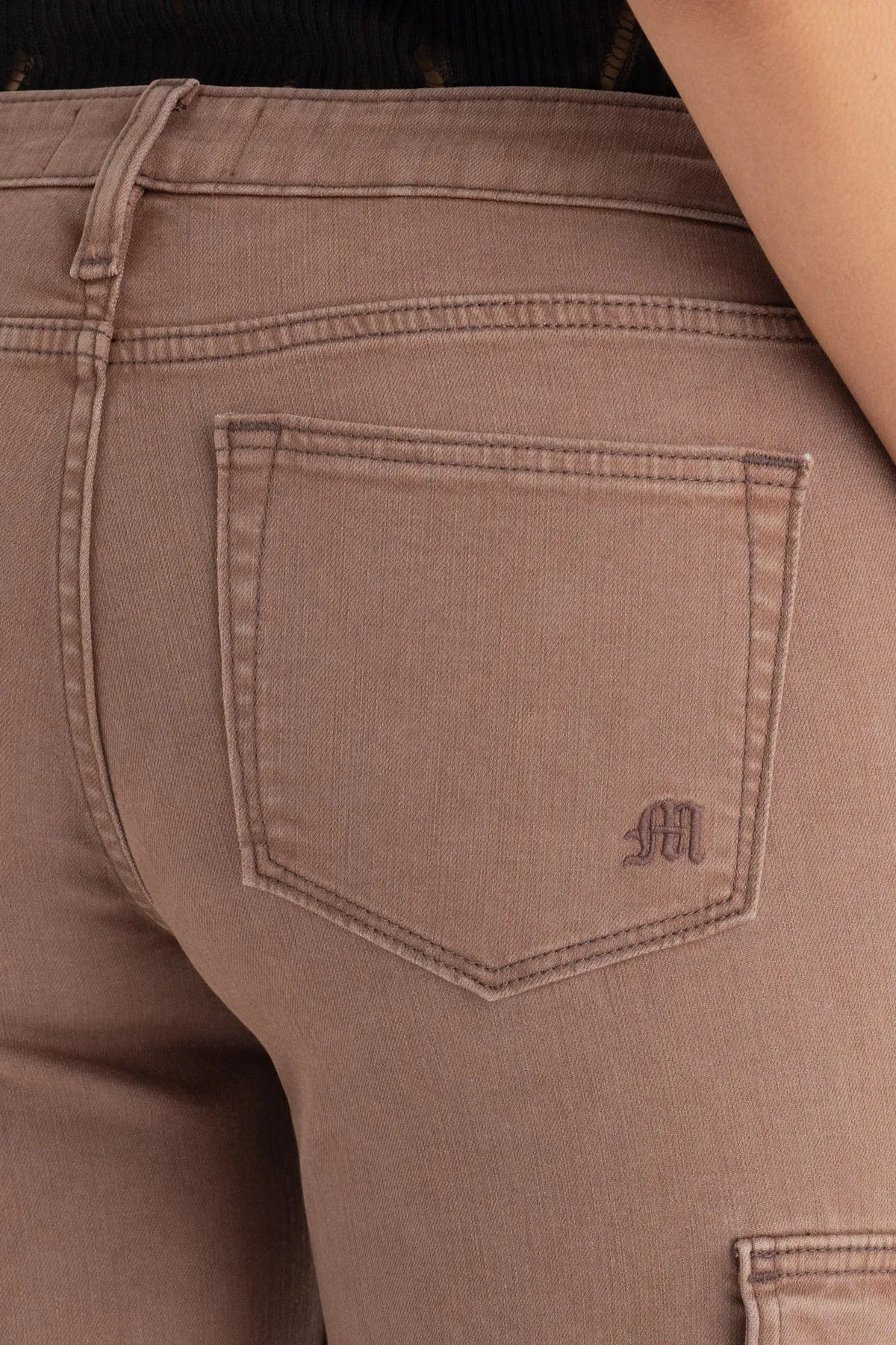 Fawn Low Rise Cargo Slim Wide sold by Miss Me product image thumbnail 2