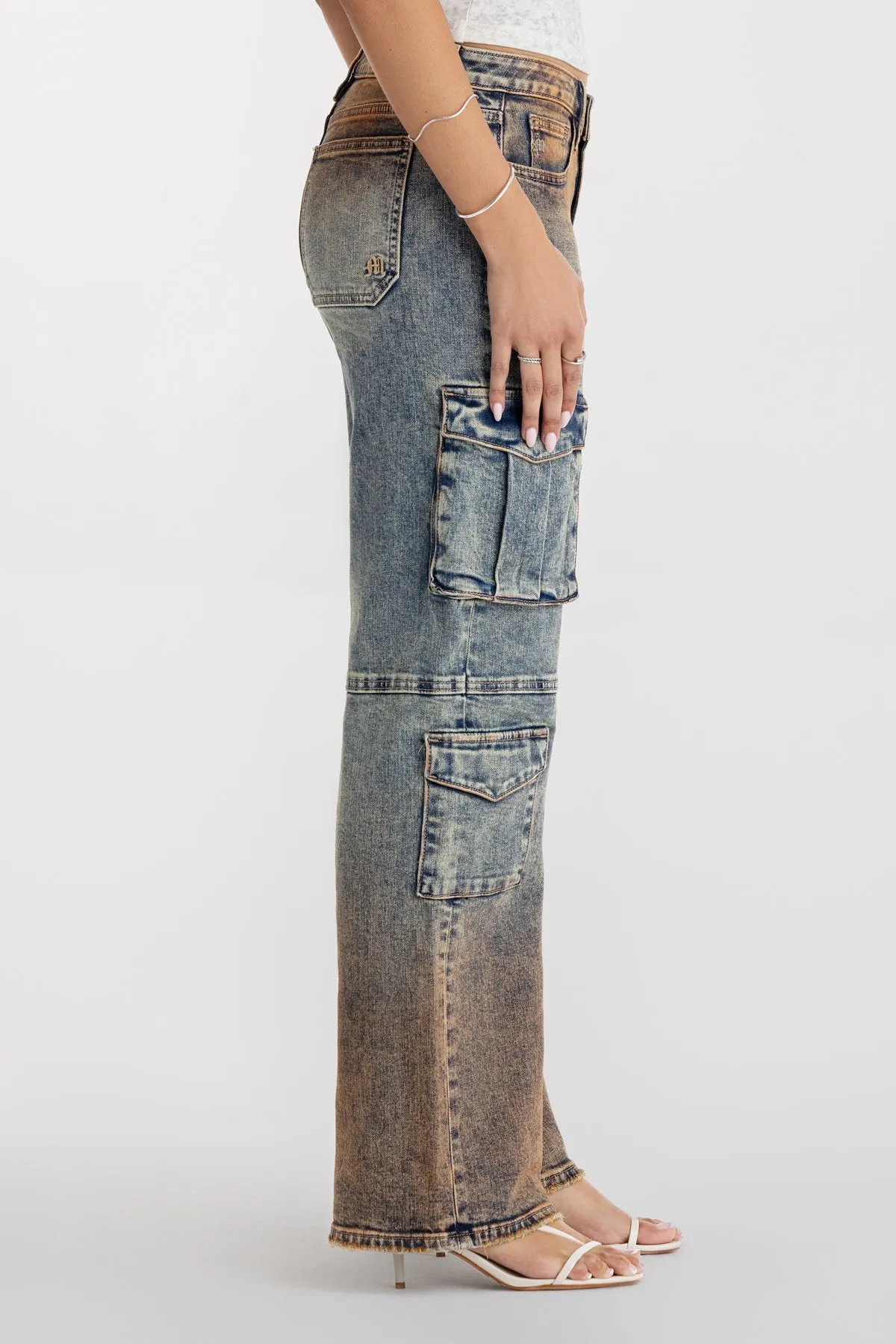 Alani Cargo Wide Leg sold by Miss Me product image thumbnail 3