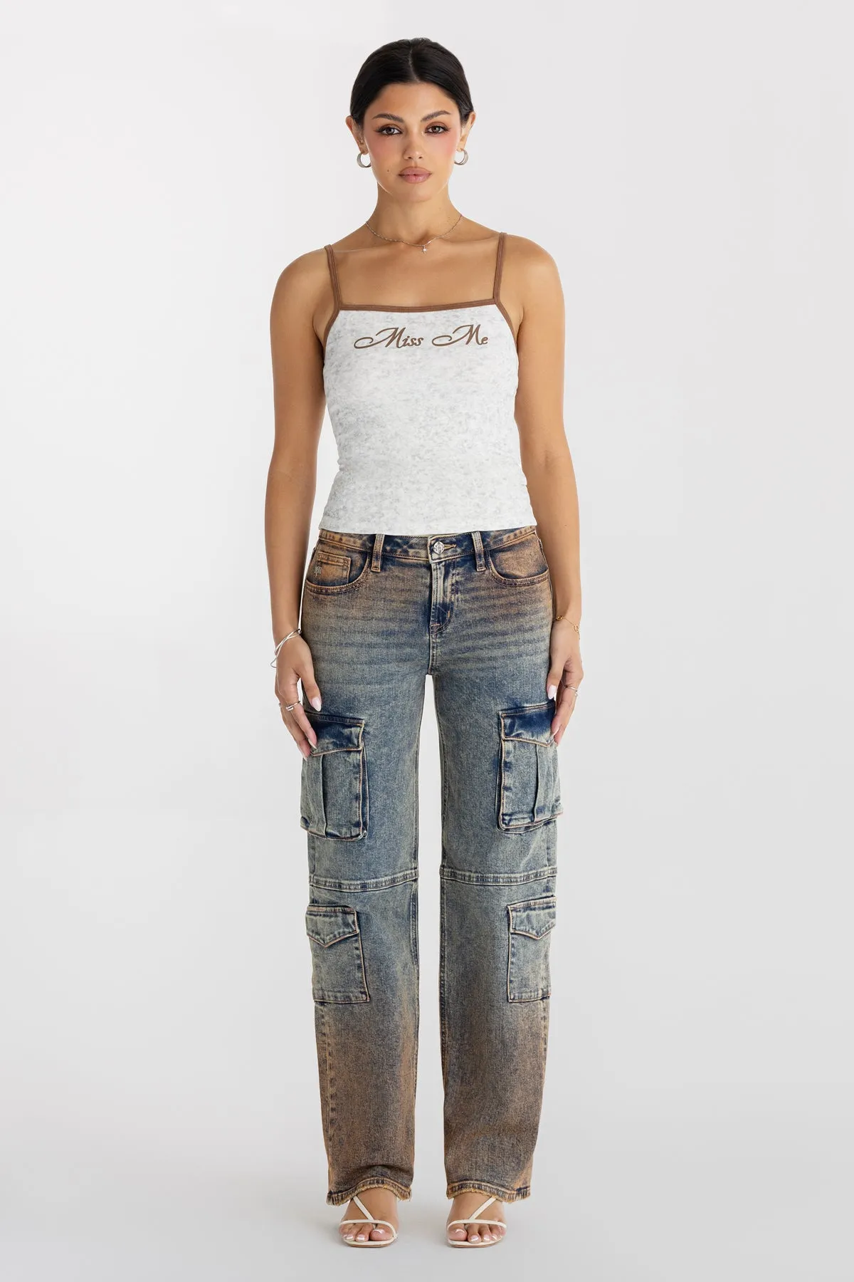 Alani Cargo Wide Leg sold by Miss Me product image thumbnail 4