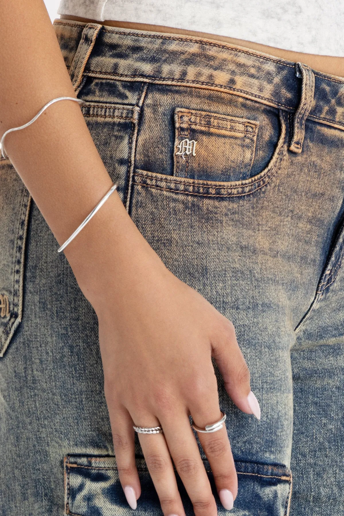 Alani Cargo Wide Leg sold by Miss Me product image thumbnail 5