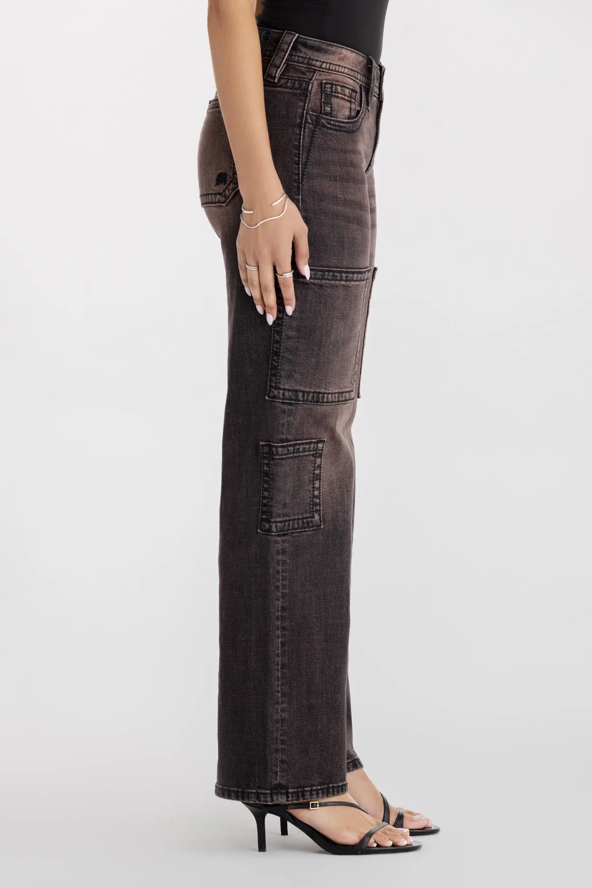 Mona Cargo Wide Leg sold by Miss Me product image thumbnail 3