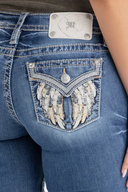 Arissa Wing Straight Jeans sold by Miss Me