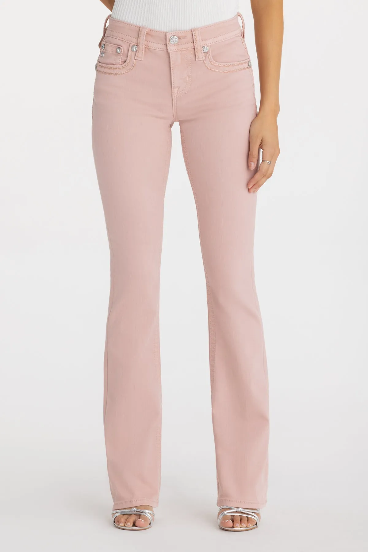 Bella Vie Stitched Bootcut Jeans sold by Miss Me product image thumbnail 3