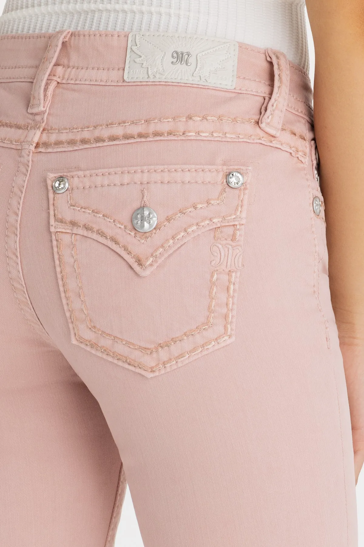 Bella Vie Stitched Bootcut Jeans sold by Miss Me product image thumbnail 2