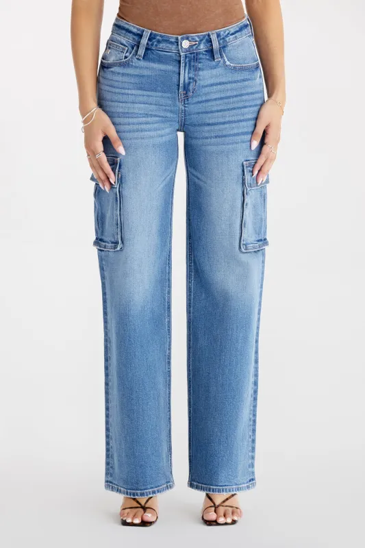 Cierra Cargo Wide Leg sold by Miss Me