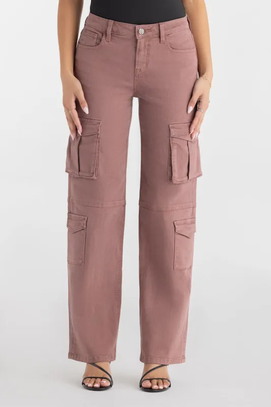 Violette Cargo Wide Leg sold by Miss Me