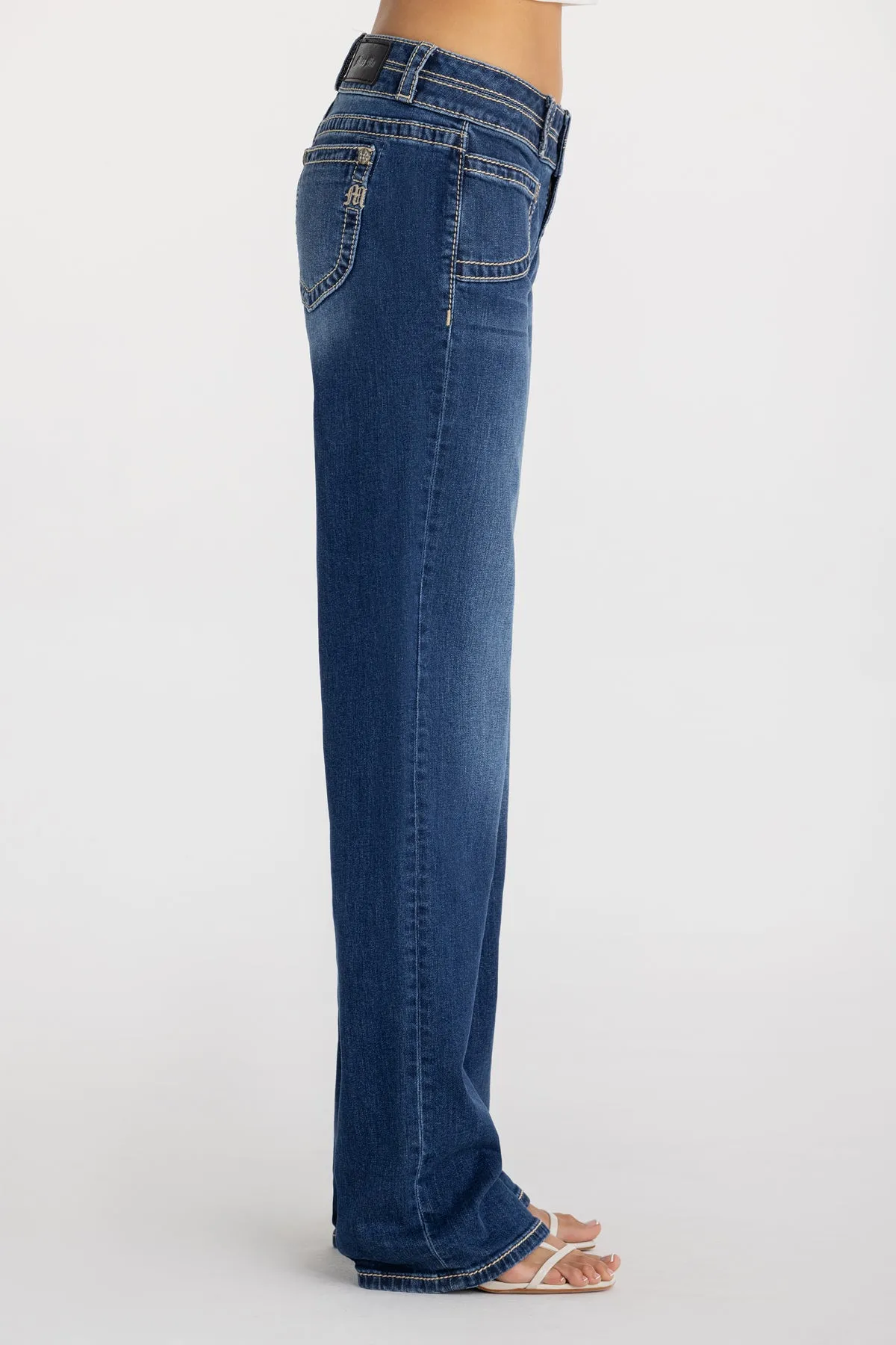 Nila Double Waist Slim Wide sold by Miss Me product image thumbnail 5