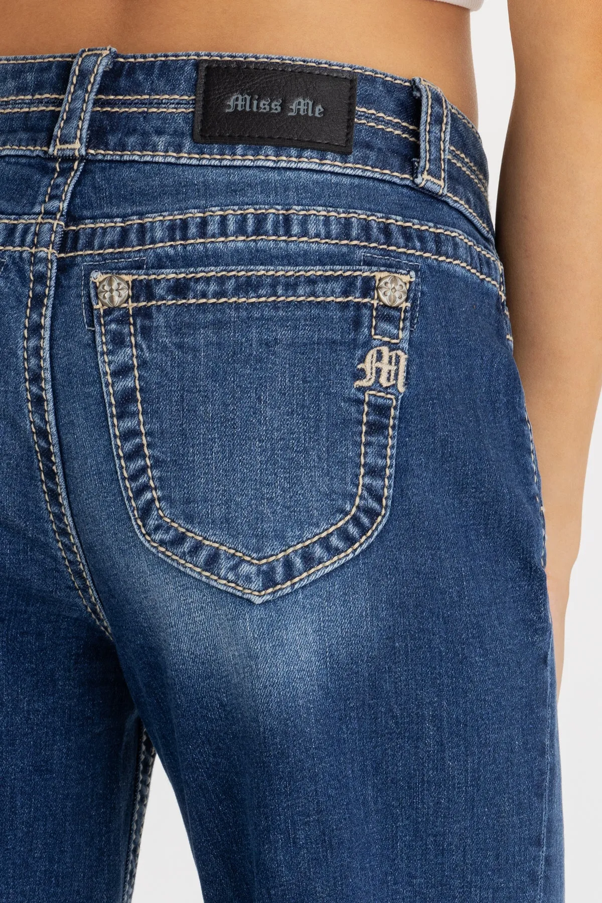 Nila Double Waist Slim Wide sold by Miss Me product image thumbnail 2