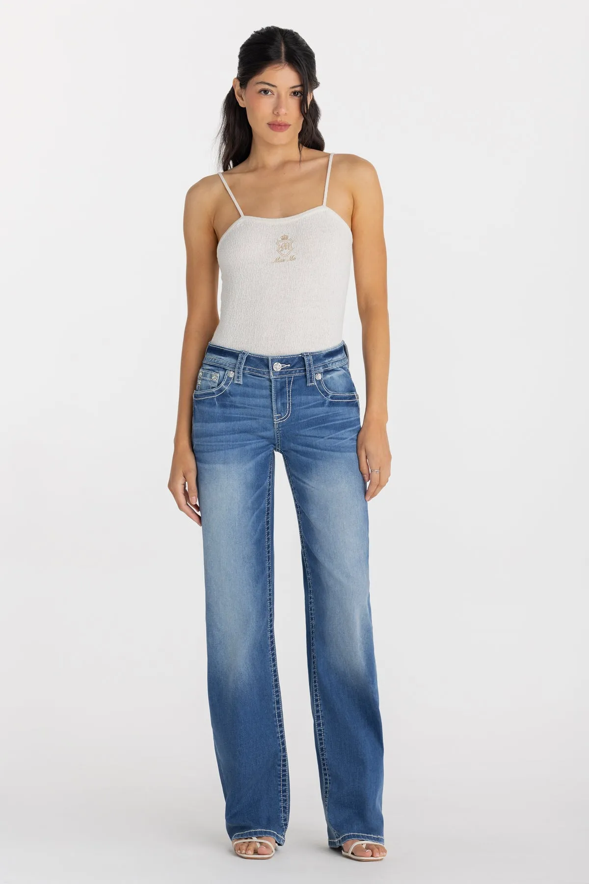 Solara Slim Wide sold by Miss Me product image thumbnail 3