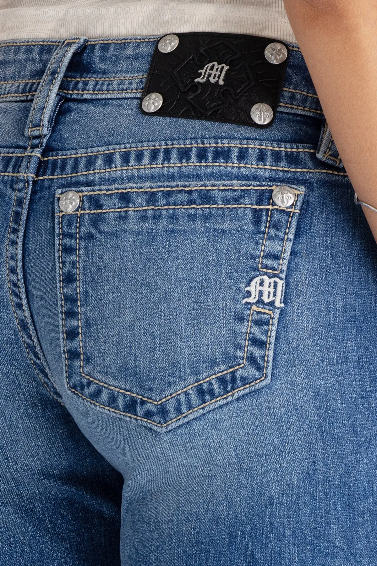 Caspian Low Rise Wide Leg sold by Miss Me product image thumbnail 2