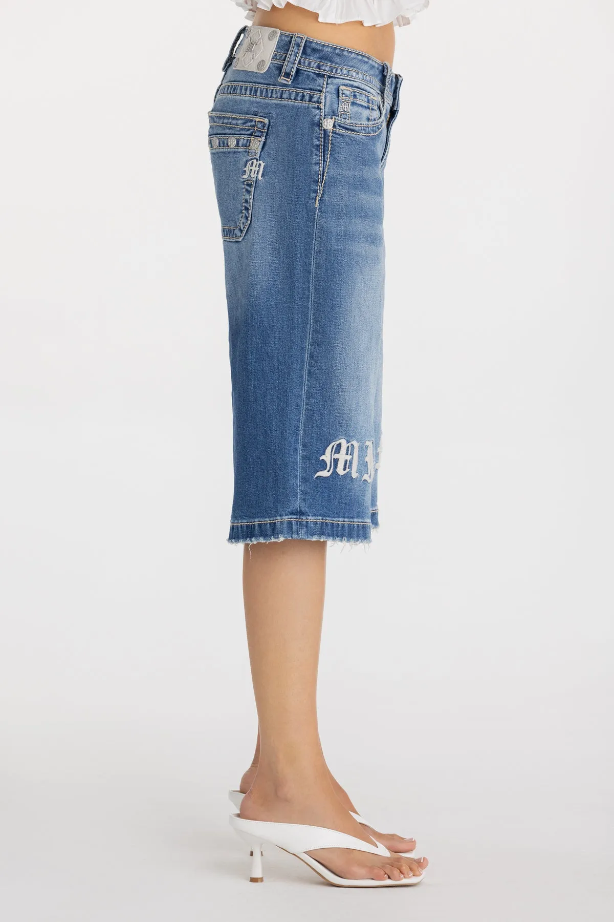 London Low Rise Jorts sold by Miss Me product image thumbnail 5