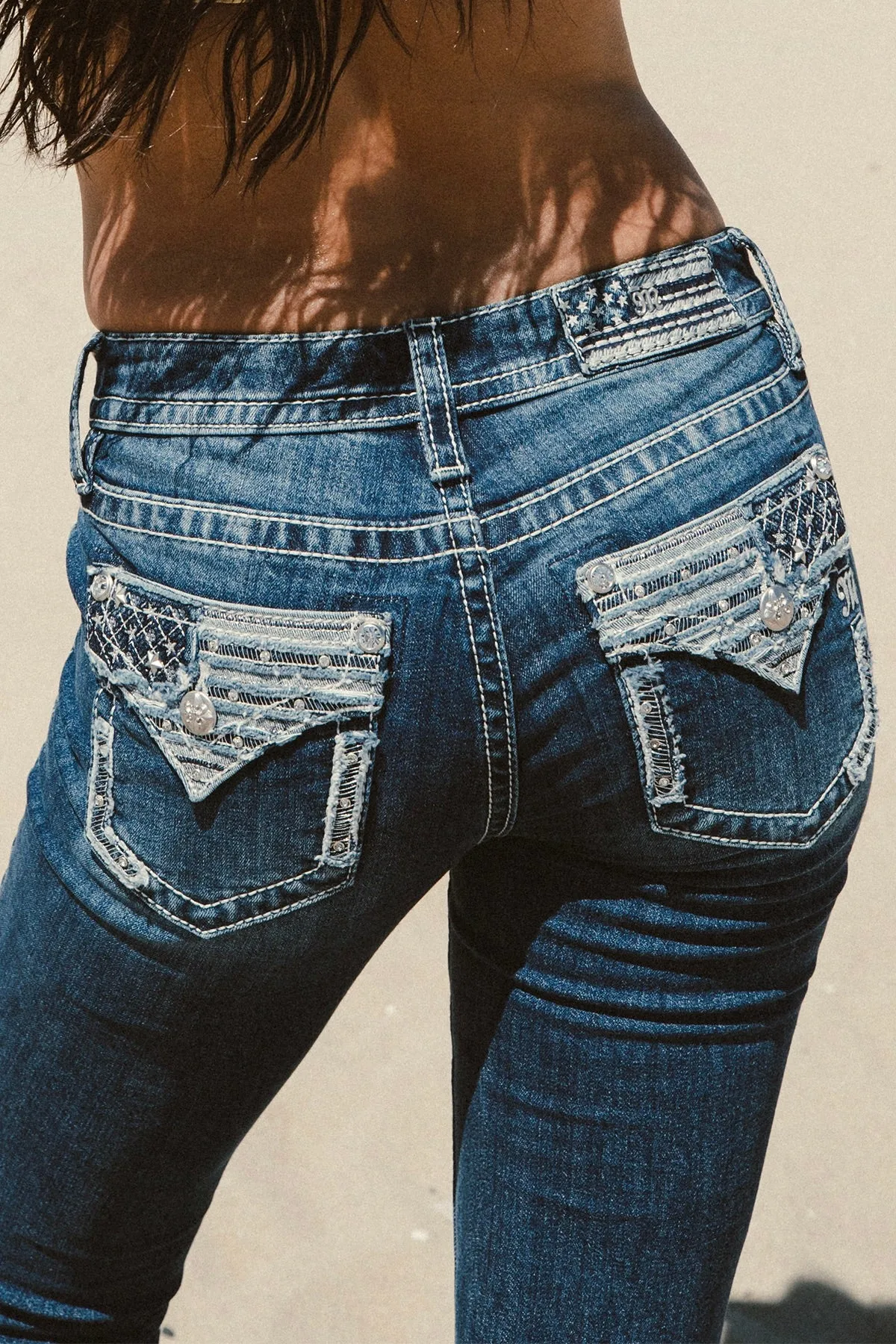 Star Signs Bootcut Jeans sold by Miss Me