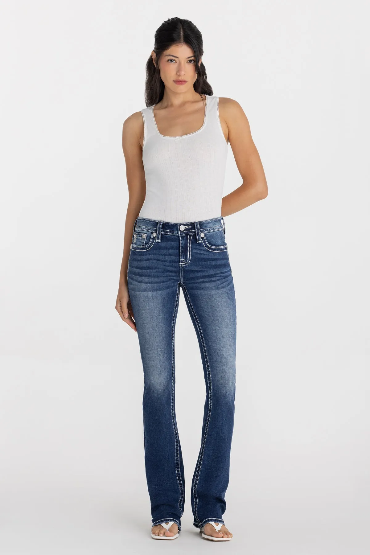 Trinity Wing Bootcut Jeans sold by Miss Me product image thumbnail 3