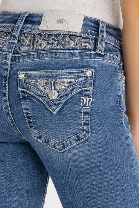 Stay With Me Bootcut Jeans sold by Miss Me