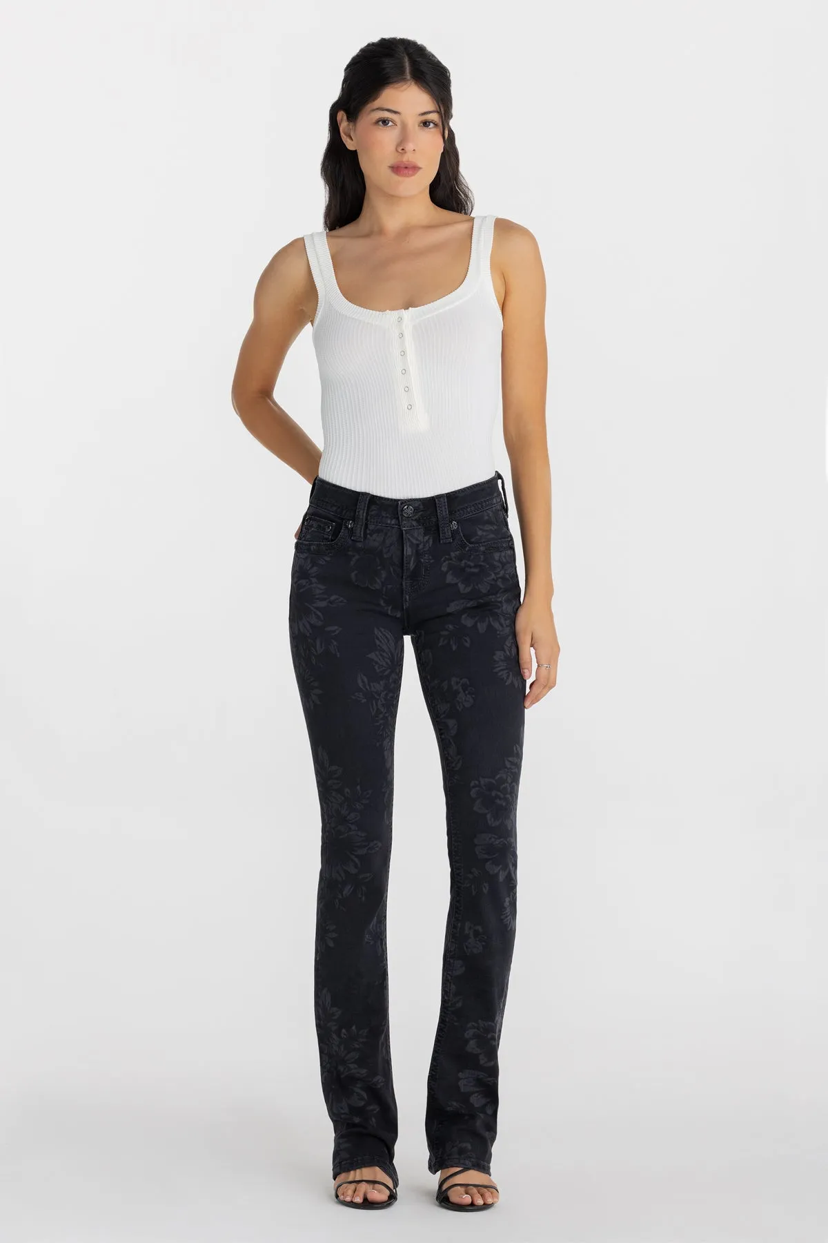 After Dark Slim Bootcut Jeans sold by Miss Me product image thumbnail 5