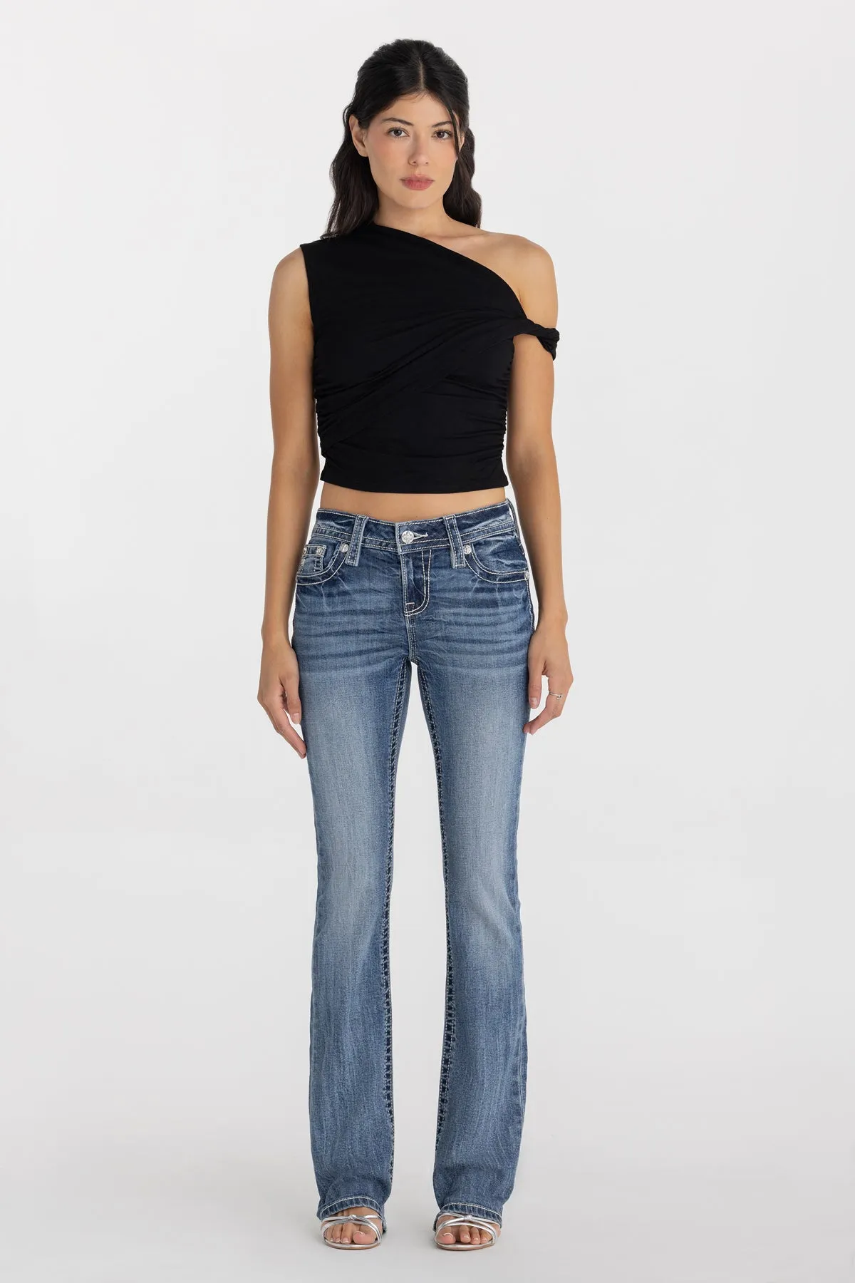 Heavens Edge Bootcut Jeans sold by Miss Me product image thumbnail 3