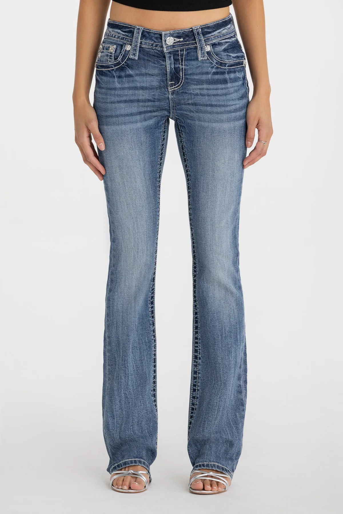 Heavens Edge Bootcut Jeans sold by Miss Me product image thumbnail 4