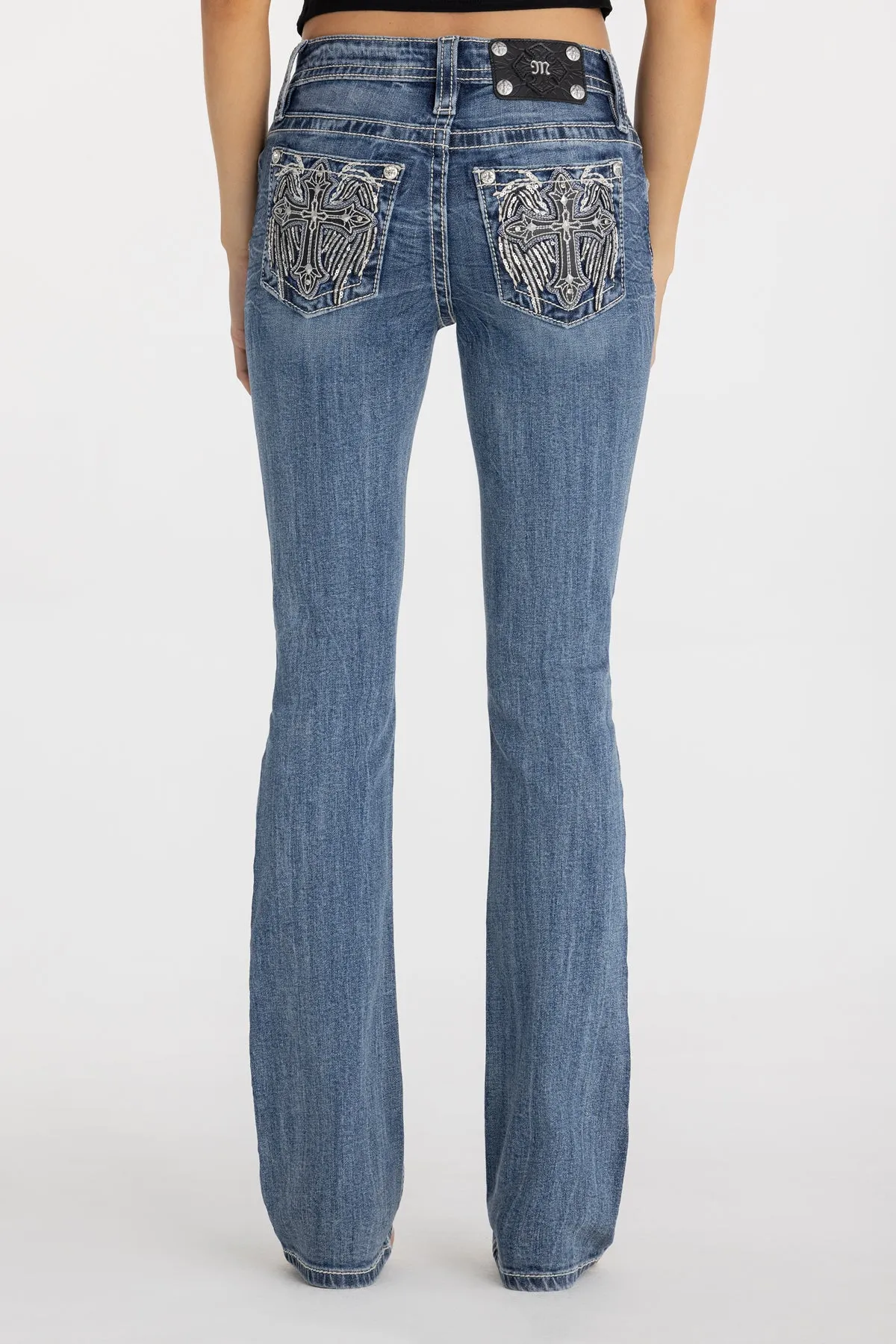 Heavens Edge Bootcut Jeans sold by Miss Me