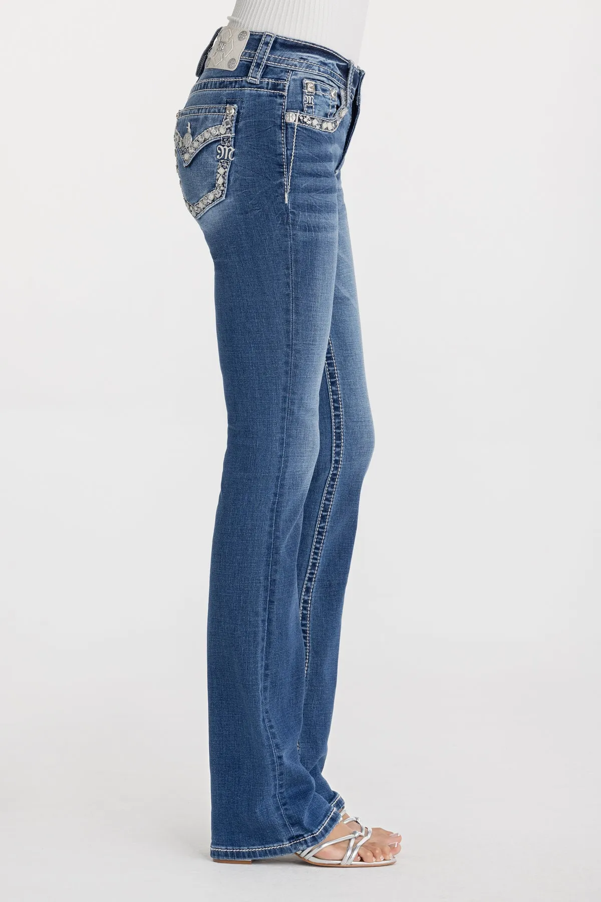 Brione Border Bootcut Jeans sold by Miss Me product image thumbnail 5