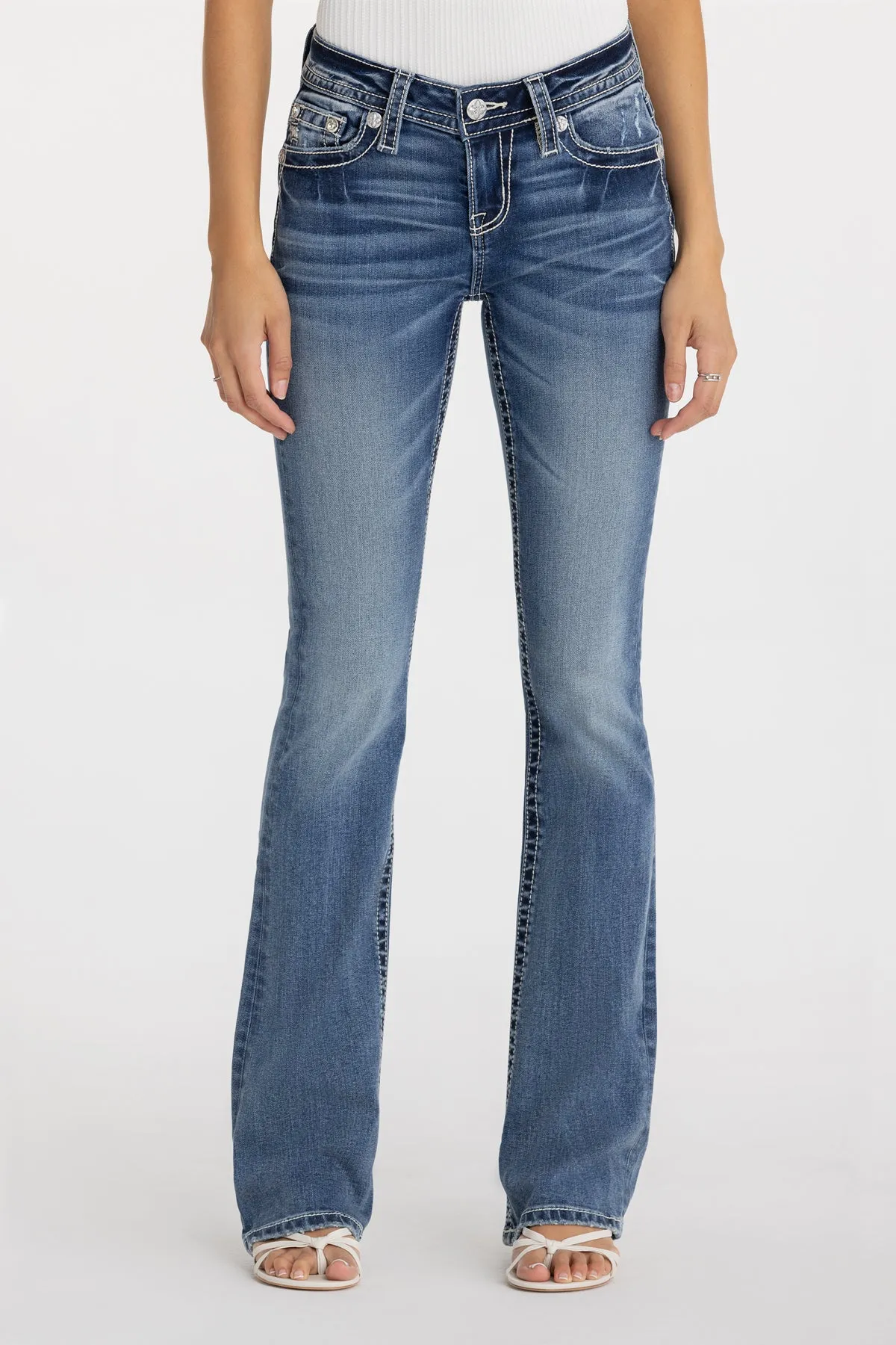 Gothique Fleur Bootcut Jeans sold by Miss Me product image thumbnail 4