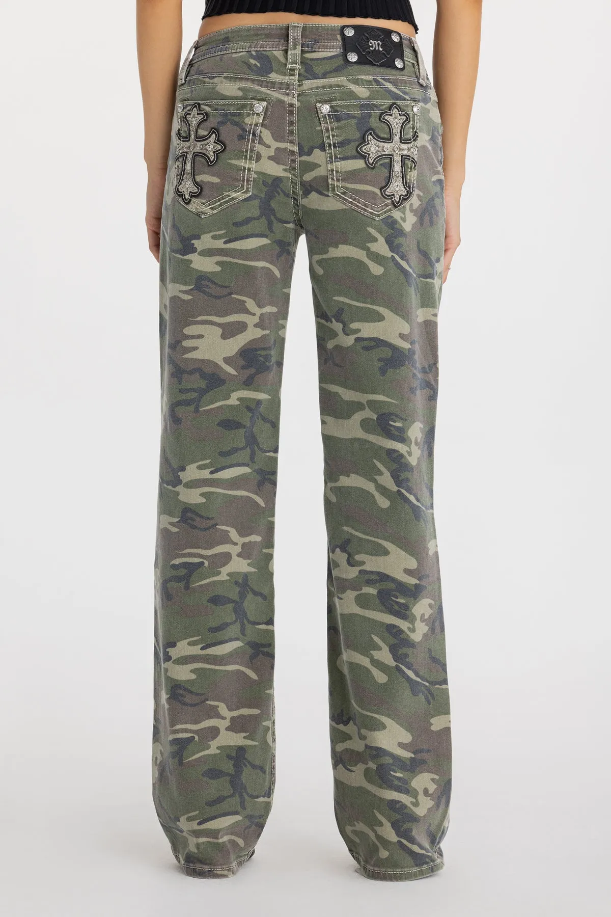 Saint Camo Slim Wide sold by Miss Me product image thumbnail 2