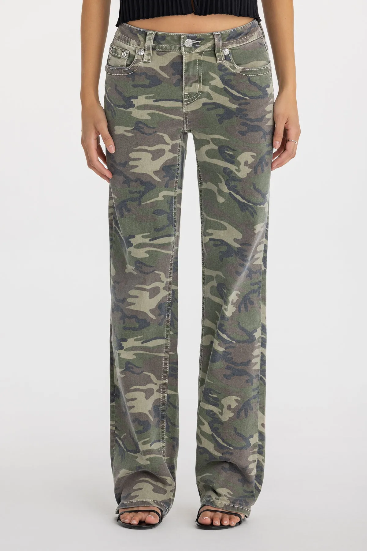 Saint Camo Slim Wide sold by Miss Me product image thumbnail 4