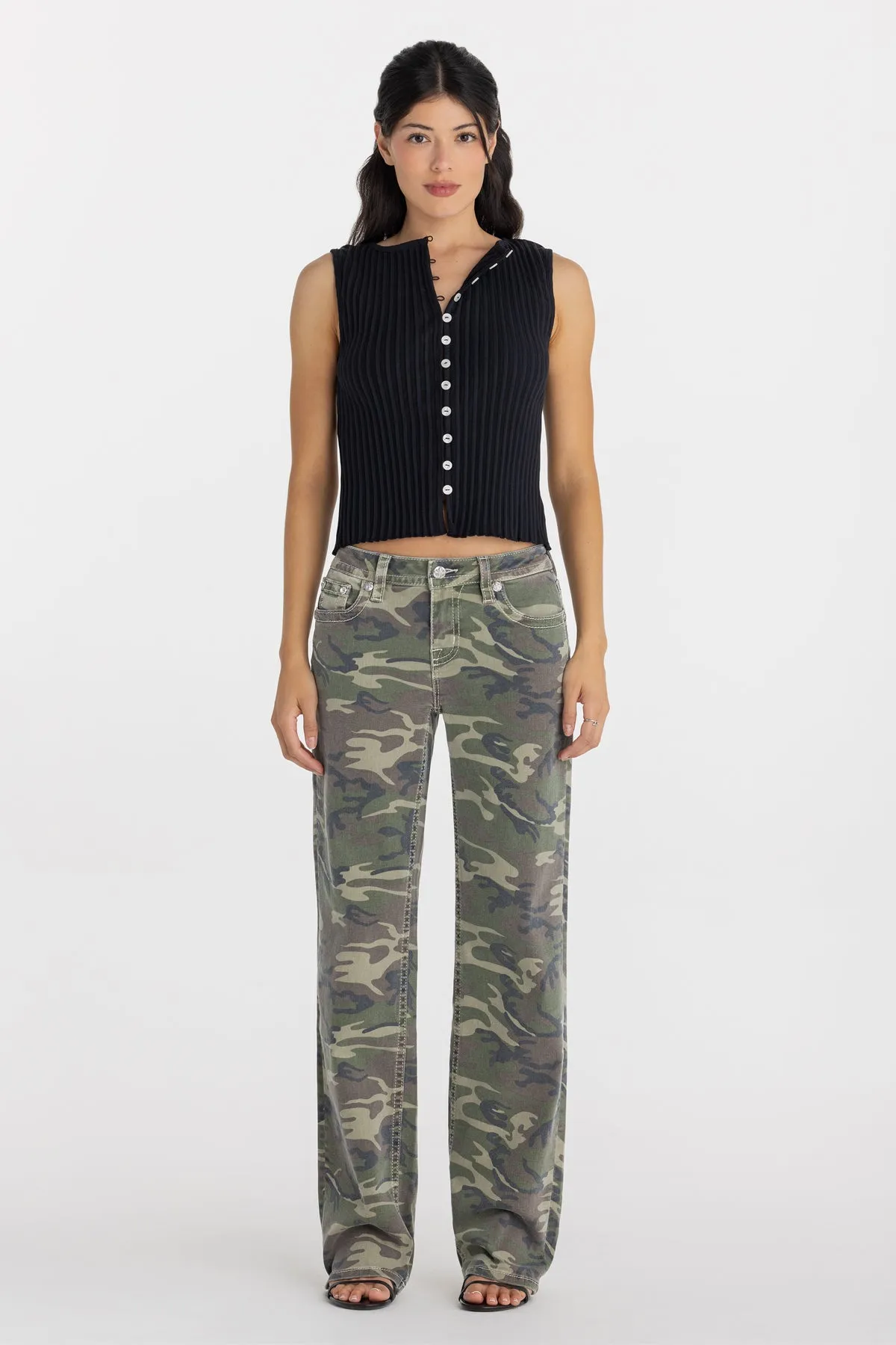 Saint Camo Slim Wide sold by Miss Me product image thumbnail 3