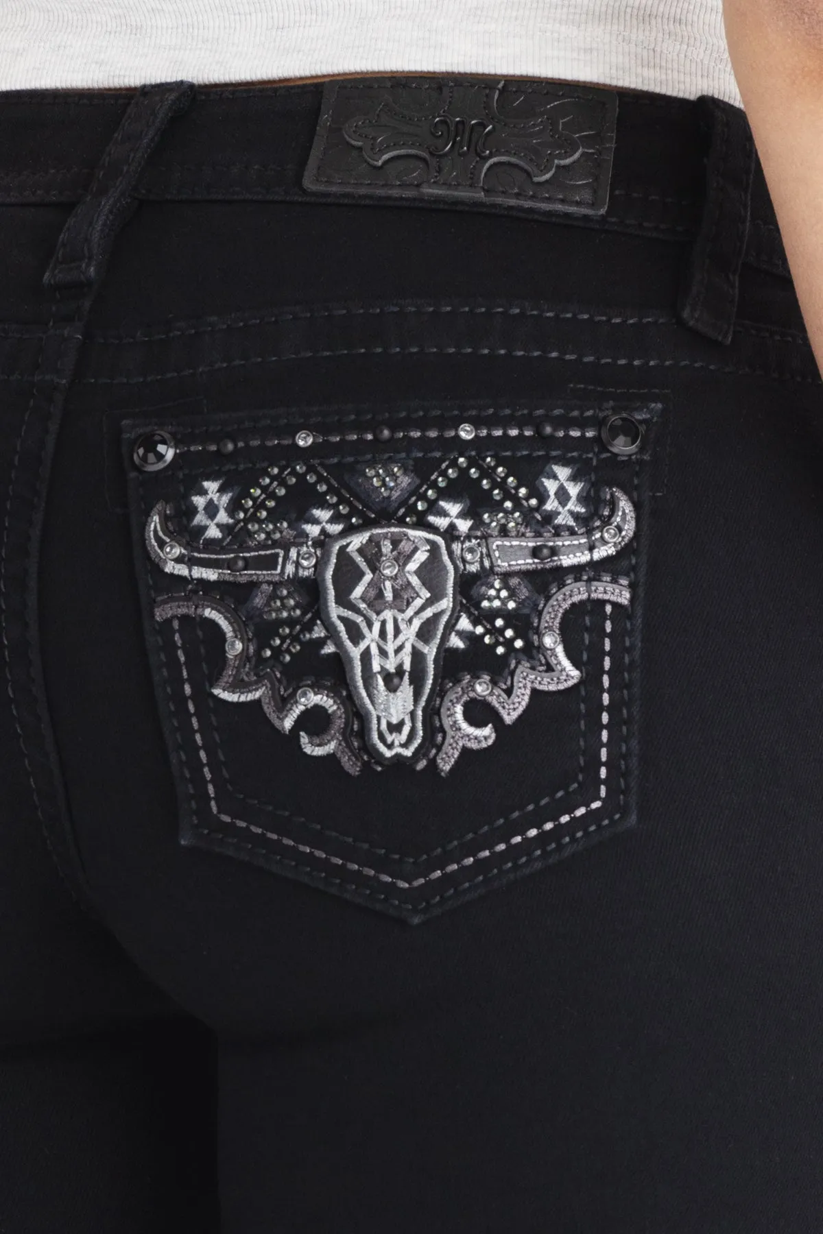 Black Spur Bootcut Jeans sold by Miss Me