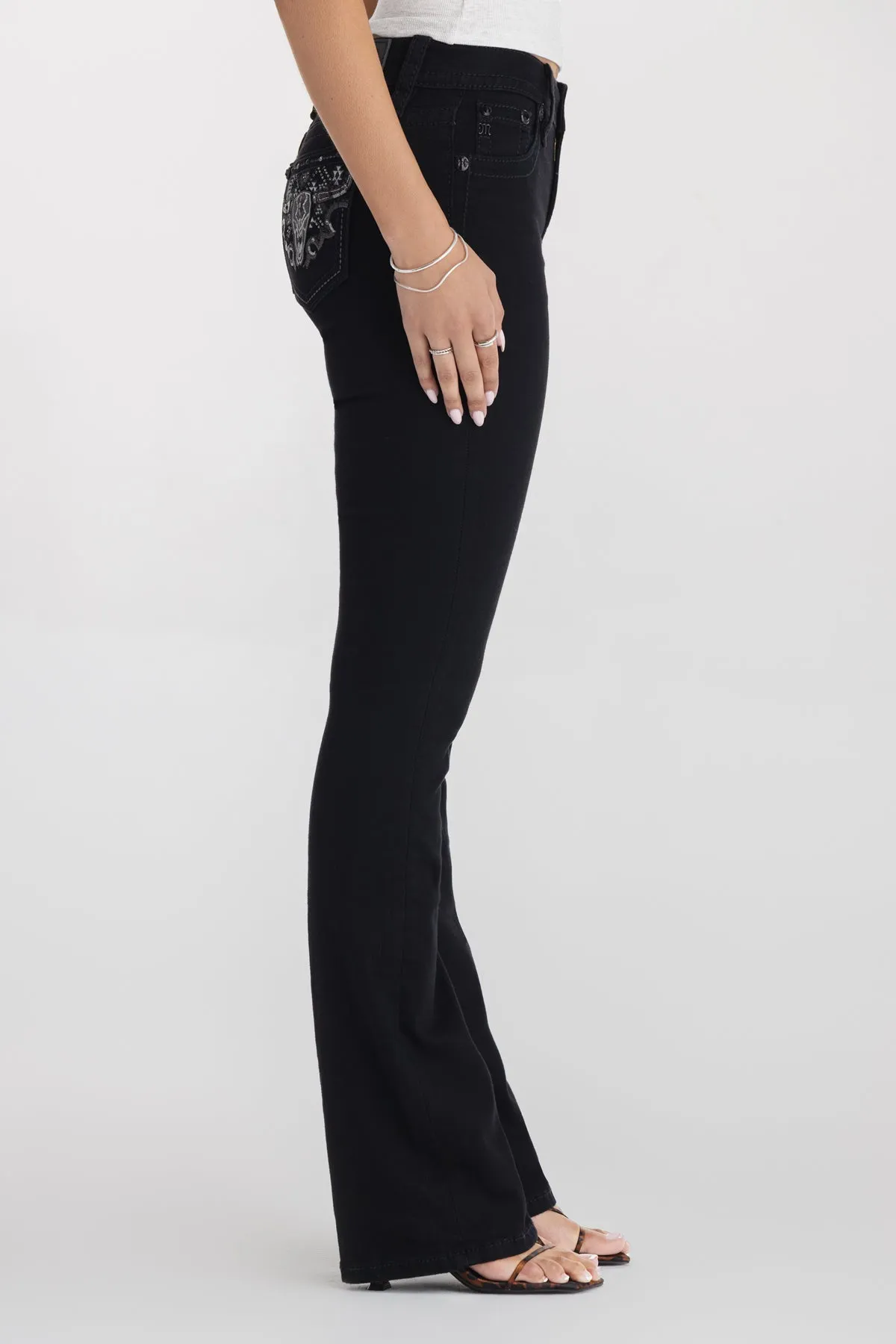 Black Spur Bootcut Jeans sold by Miss Me product image thumbnail 5