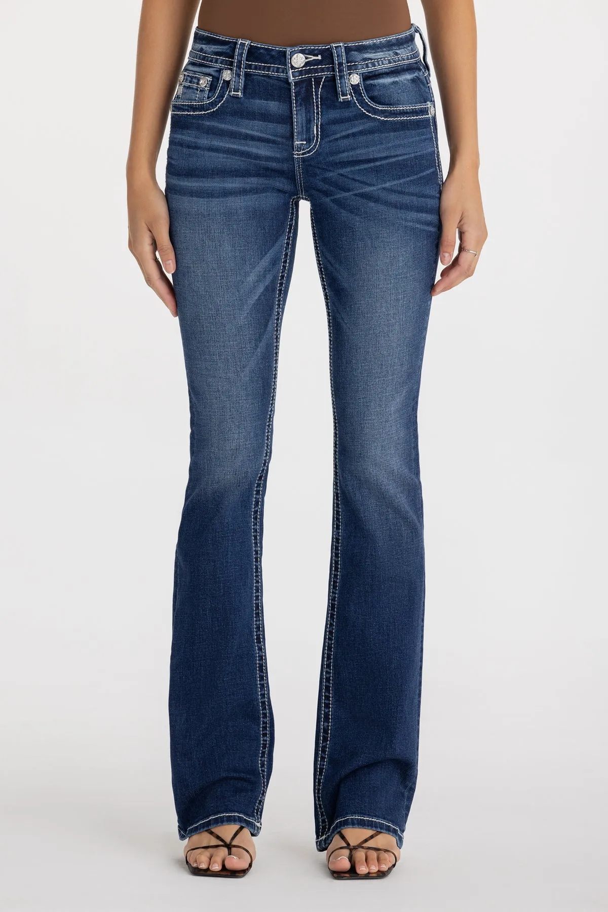 Calista Longhorn Bootcut Jeans sold by Miss Me product image thumbnail 3