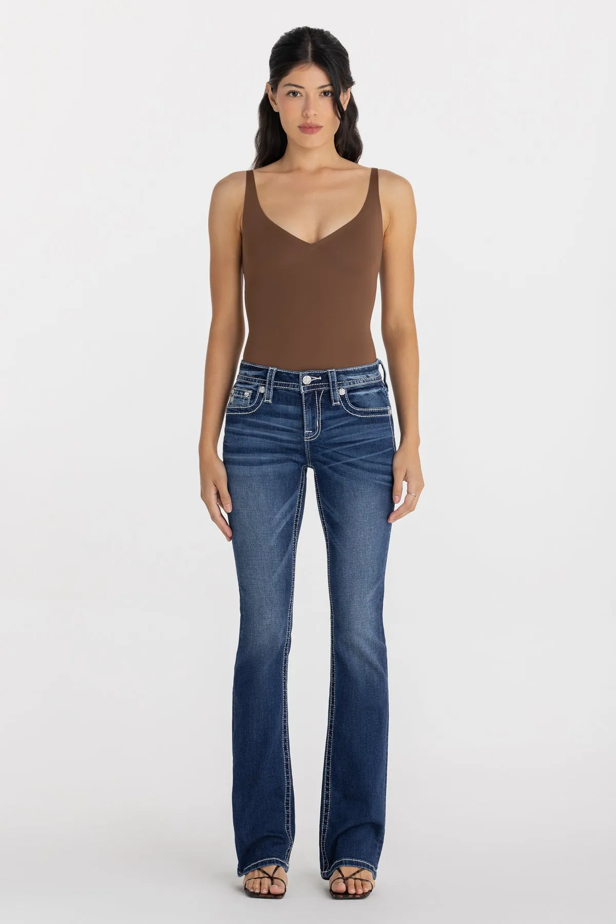 Calista Longhorn Bootcut Jeans sold by Miss Me product image thumbnail 2