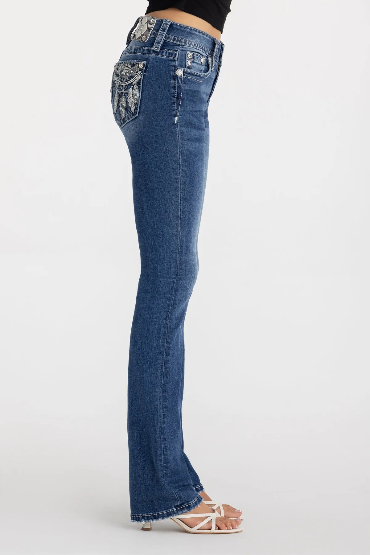 Shadowcatcher Slim Bootcut Jeans sold by Miss Me product image thumbnail 4