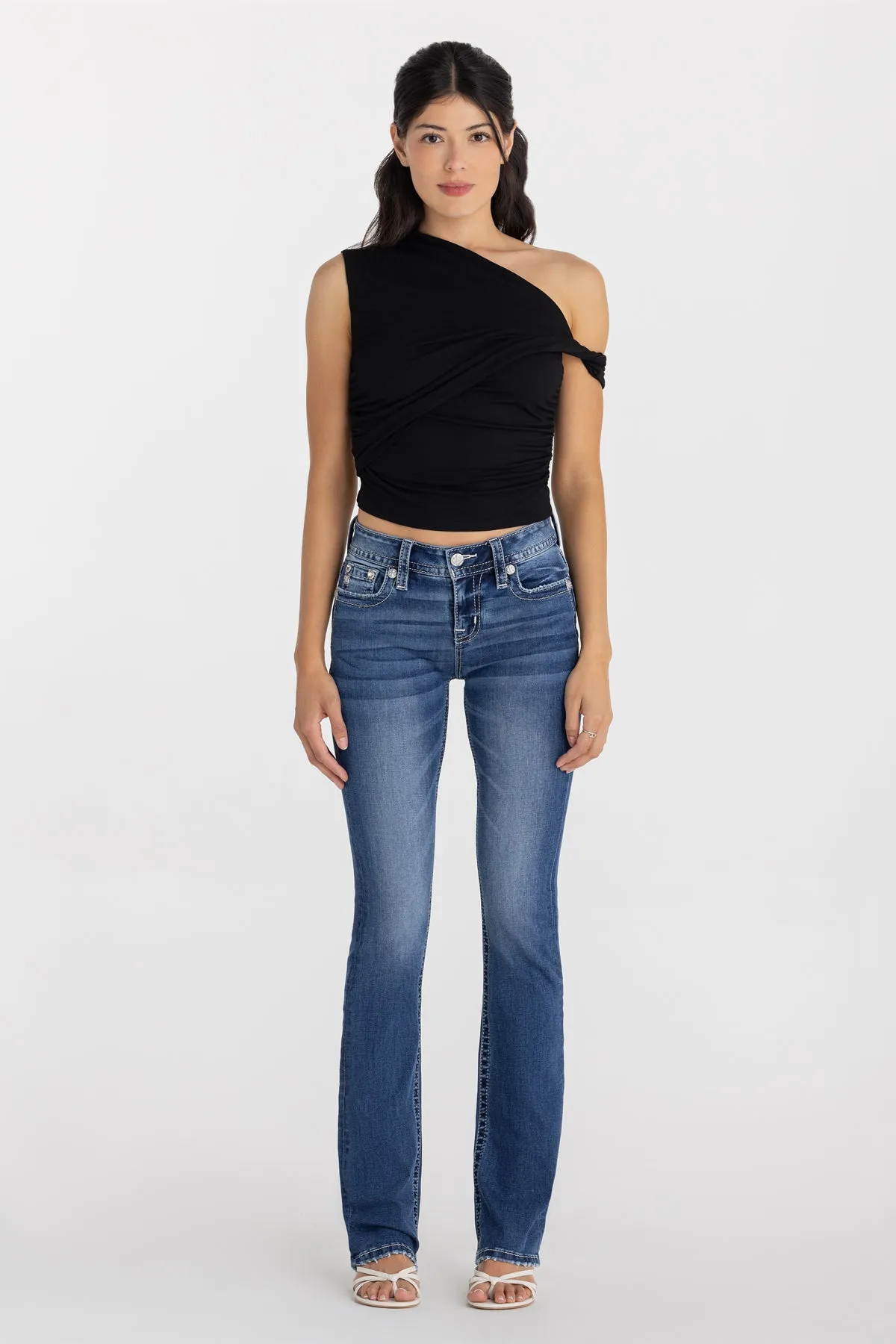 Shadowcatcher Slim Bootcut Jeans sold by Miss Me product image thumbnail 2