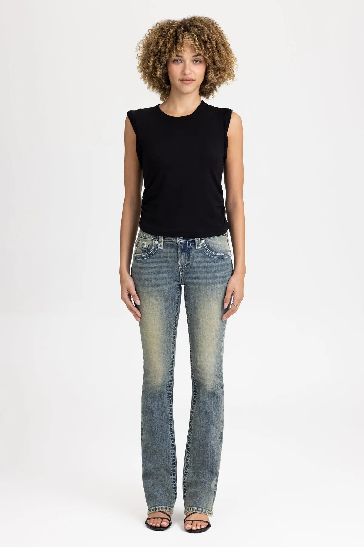 Lumina Cross Bootcut Jeans sold by Miss Me product image thumbnail 5