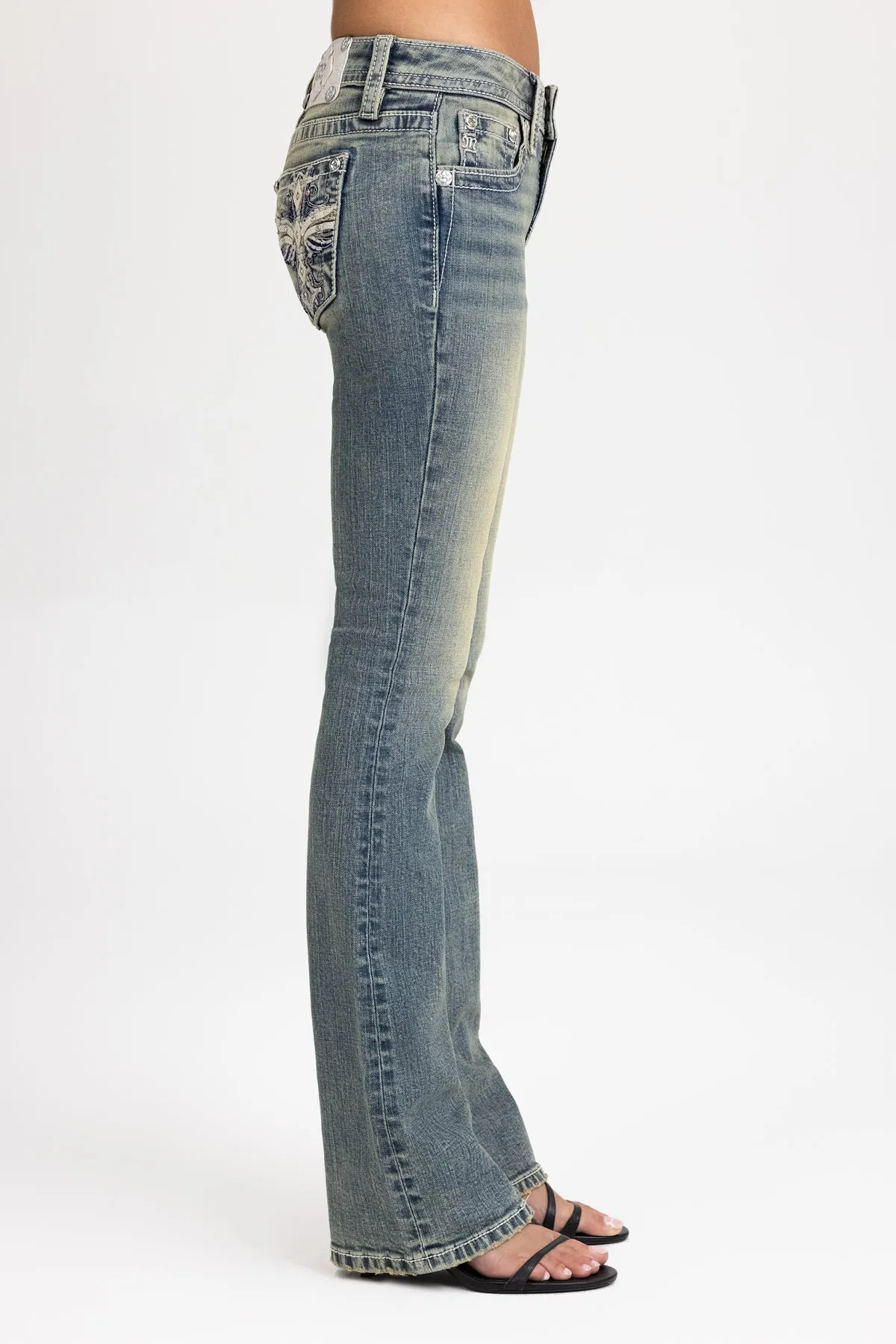 Lumina Cross Bootcut Jeans sold by Miss Me product image thumbnail 4