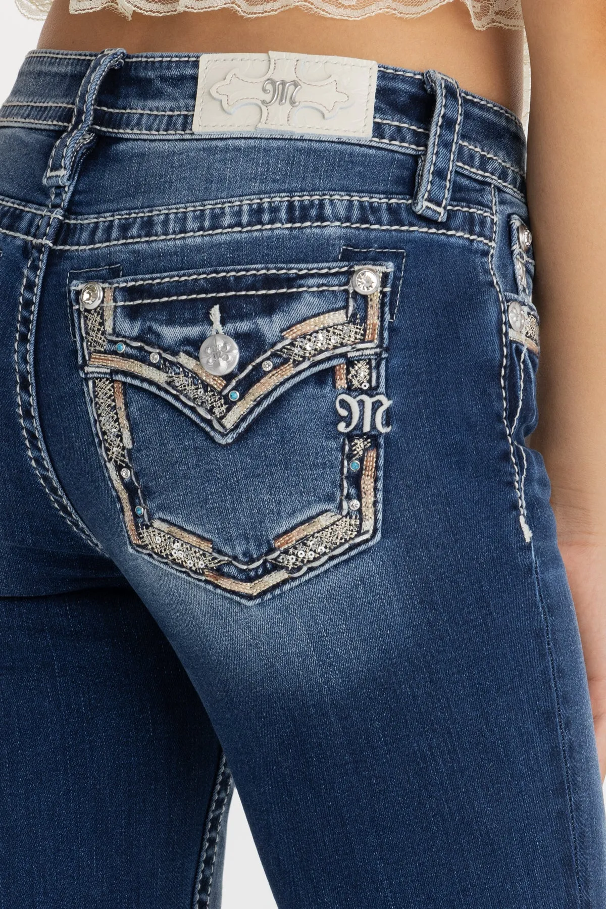 Cheyenne Border Bootcut Jeans sold by Miss Me product image thumbnail 2