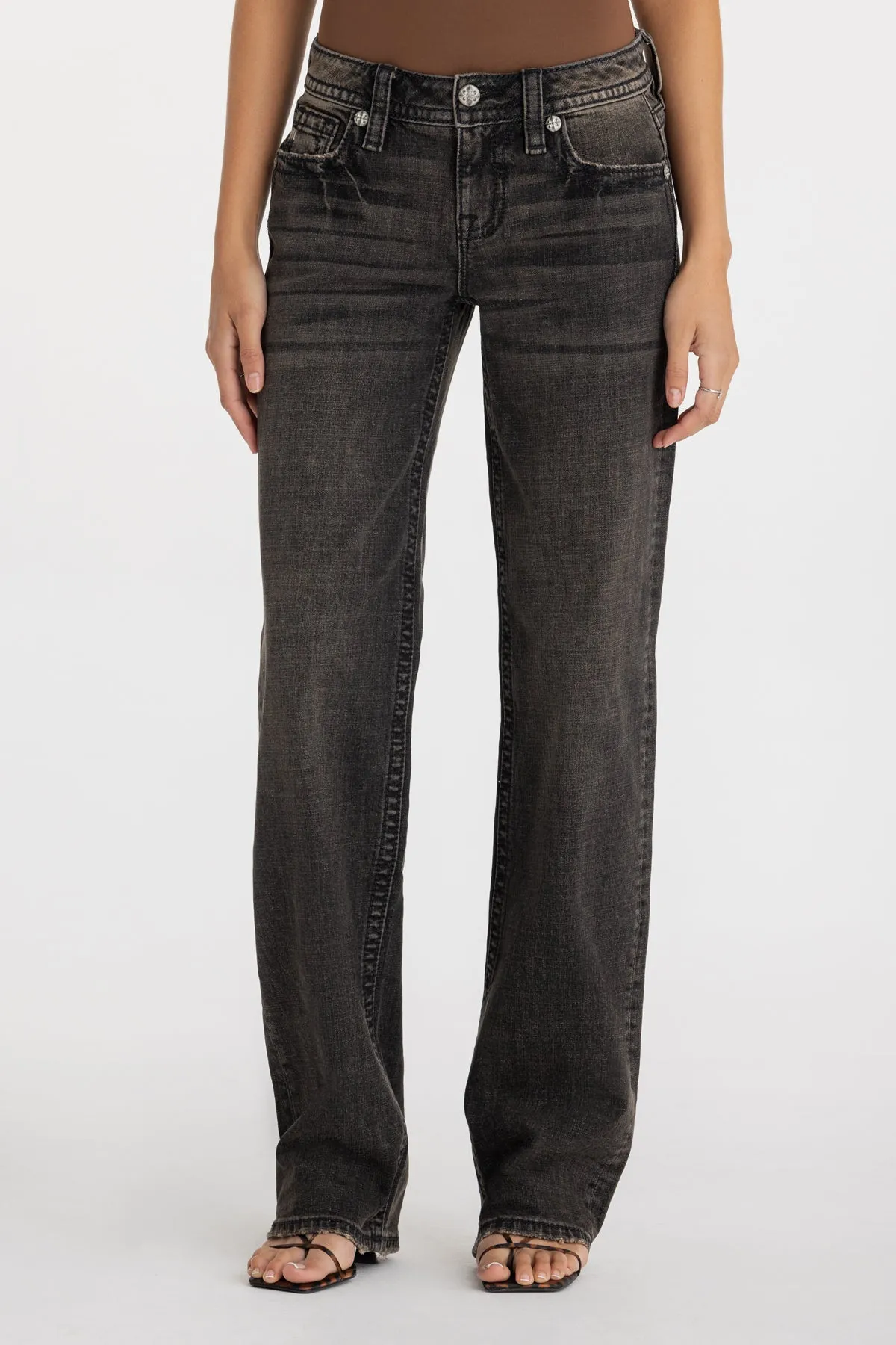 Sedona Border Stitched Slim Wide sold by Miss Me product image thumbnail 3