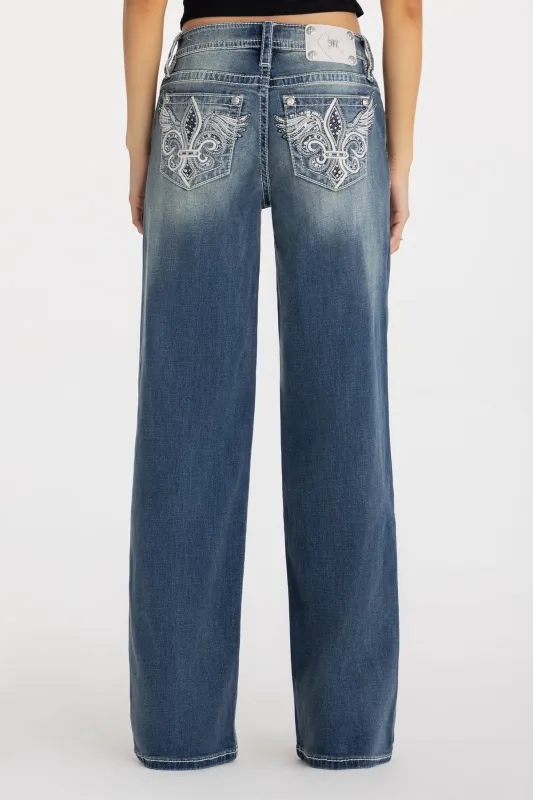 Taliah Wing Wide Leg sold by Miss Me