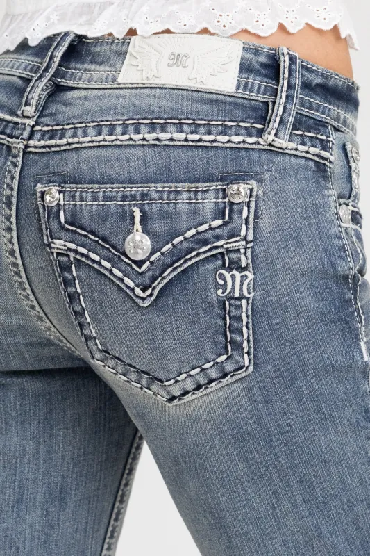 Sloane Stitched Bootcut Jeans sold by Miss Me