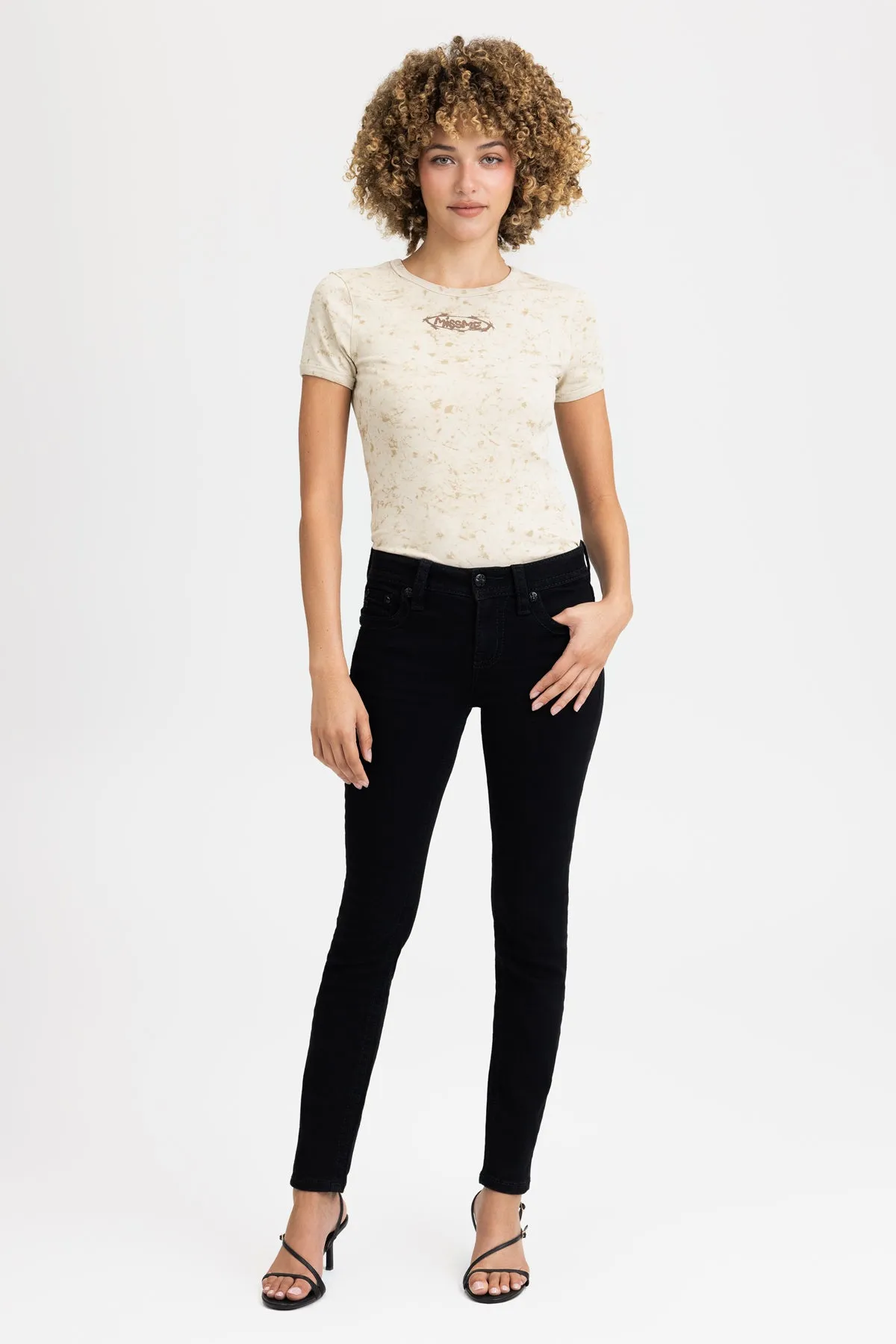 Eclipse Wings Skinny Jeans sold by Miss Me product image thumbnail 3