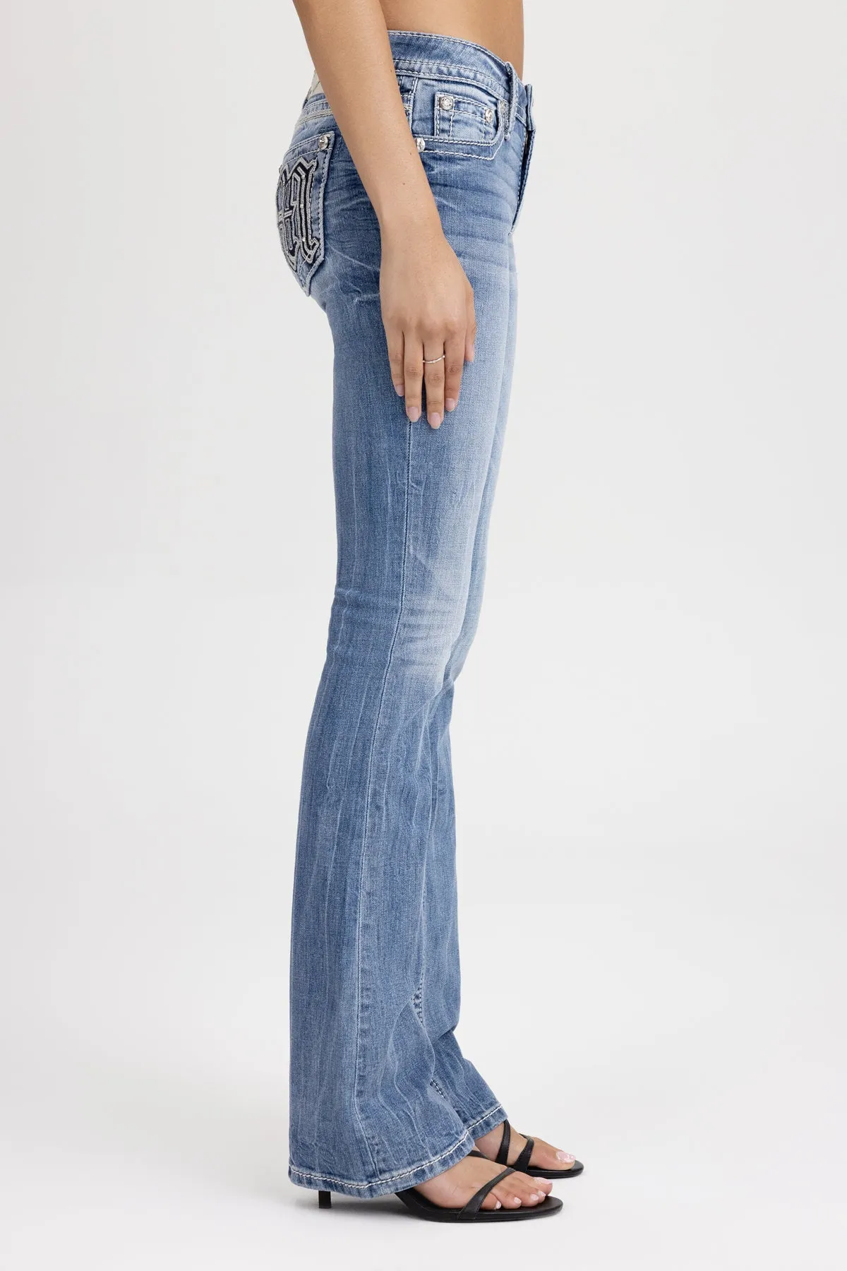 Gone Mayhem Bootcut Jeans sold by Miss Me product image thumbnail 4