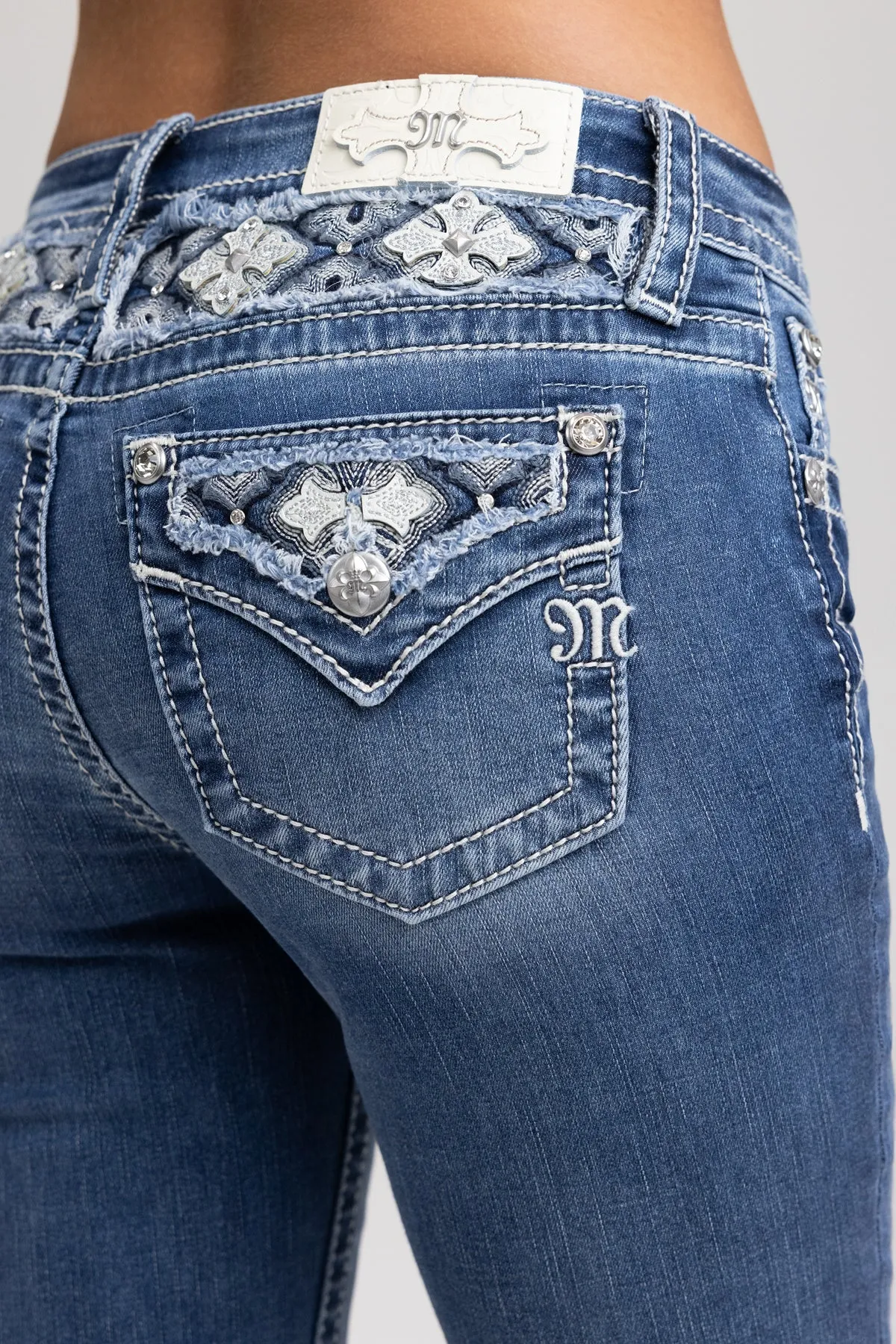 Adley Cross Bootcut Jeans sold by Miss Me product image thumbnail 4