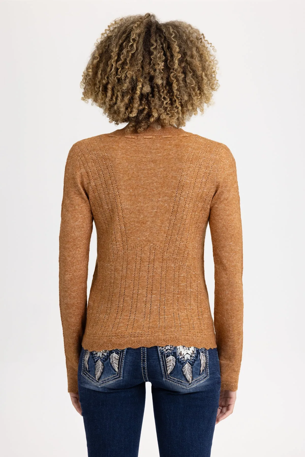 Autumn Ruffle Top sold by Miss Me product image thumbnail 3